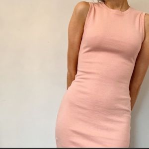 Aritzia Wilfred Free Seymour Dress in salmon